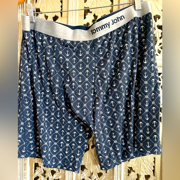 Tommy John Other - Tommy John men blue grey Anchors Nautical Theme boxer shorts New 2XL cool cotton